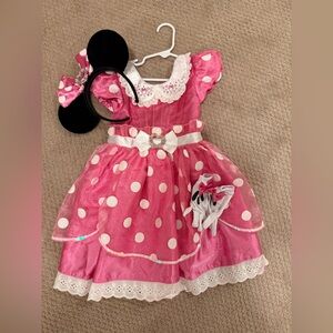 Disney Pink Minnie Mouse Costume for Kids
